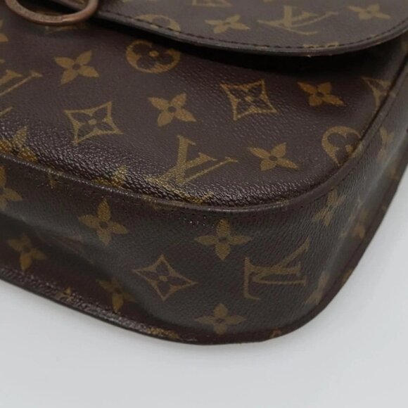 LOUIS VUITTON Monogram Saint Cloud GM Shoulder Bag M51242 LV Auth bs27722 - Picture 3 of 16